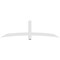 Ekena Millwork Bellingham Architectural Grade PVC Gable Bracket, 84"W x 24 1/2"H x 4"D x 4"F, 7/12 Pitch GBP084X25X0404BEL00 - alternate 3